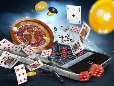 smartphone roulette jeux casino dés cartes jetons